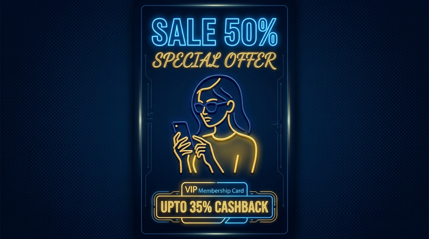 Sale 50% Special Offer - Upto 35% Cashback
